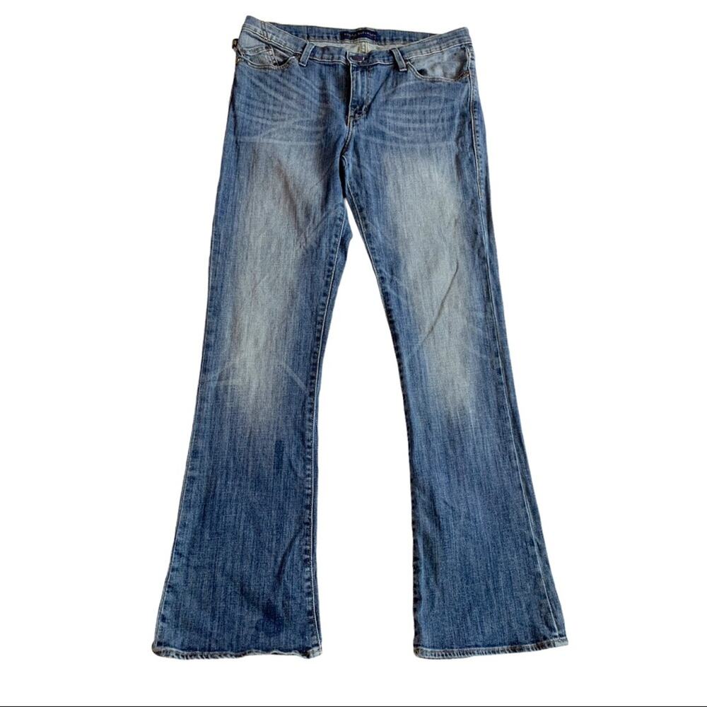 Rock & Republic Medium Wash Kasandra Boot Cut Mid Rise Jeans Women's Size 14 - Picture 8 of 8